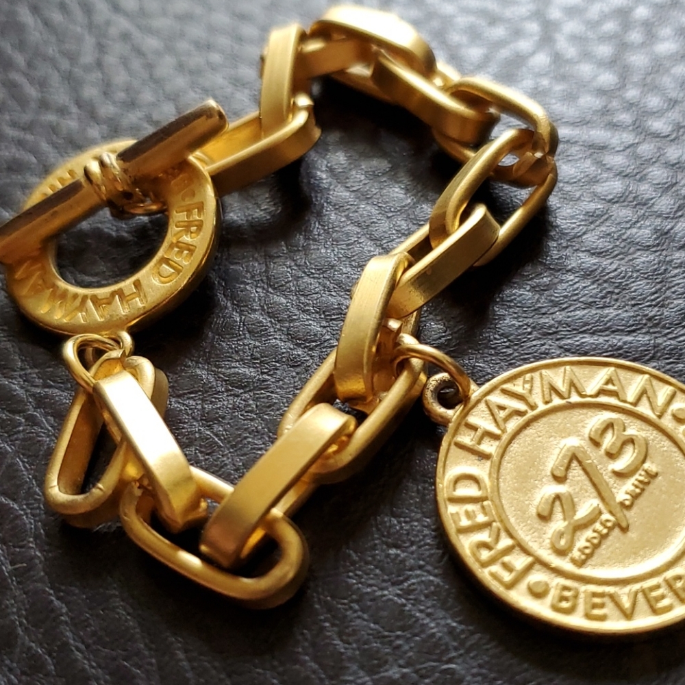 Fred Hayman Beverly Hills toggle bracelet